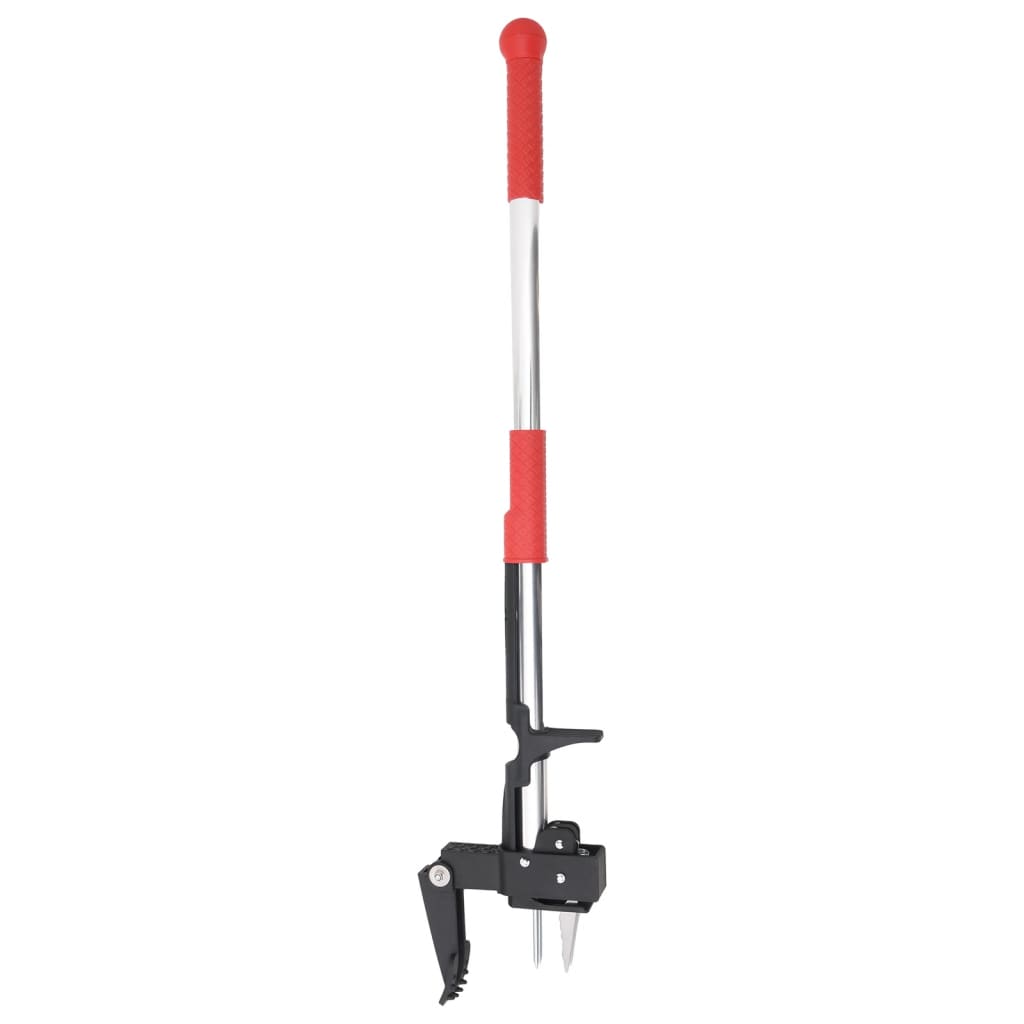 Weed remover red grey coated steel 93.5 cm