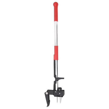 Weed remover red grey coated steel 93.5 cm