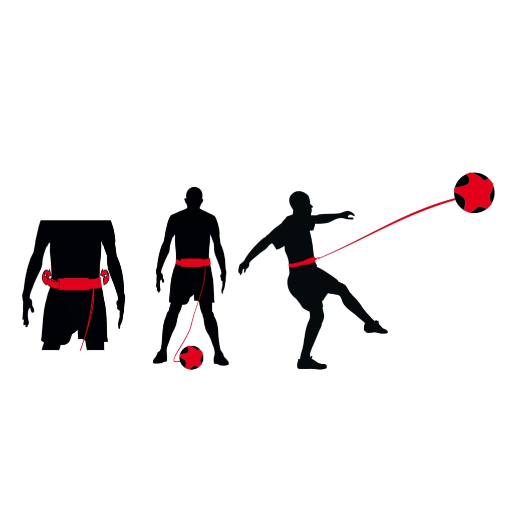 Avento Black and Red Football Training Set 