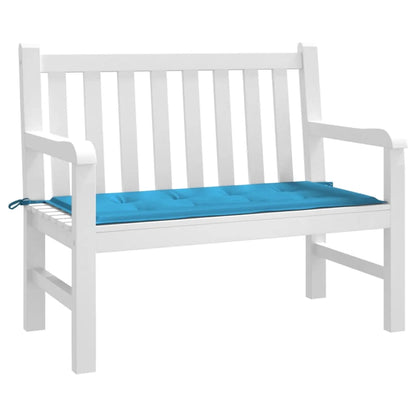 Garden bench cushion Oxford fabric blue 100x50x3 cm