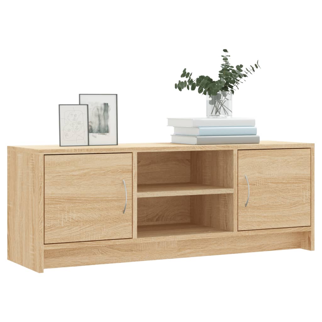 TV cabinet engineered wood Sonoma oak 102x30x37.5 cm