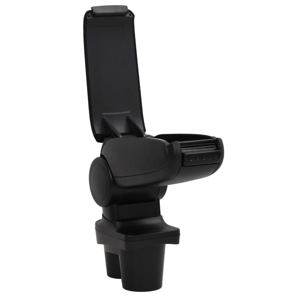 vidaXL Car Armrest ABS Black OPEL CORSA E (2014)