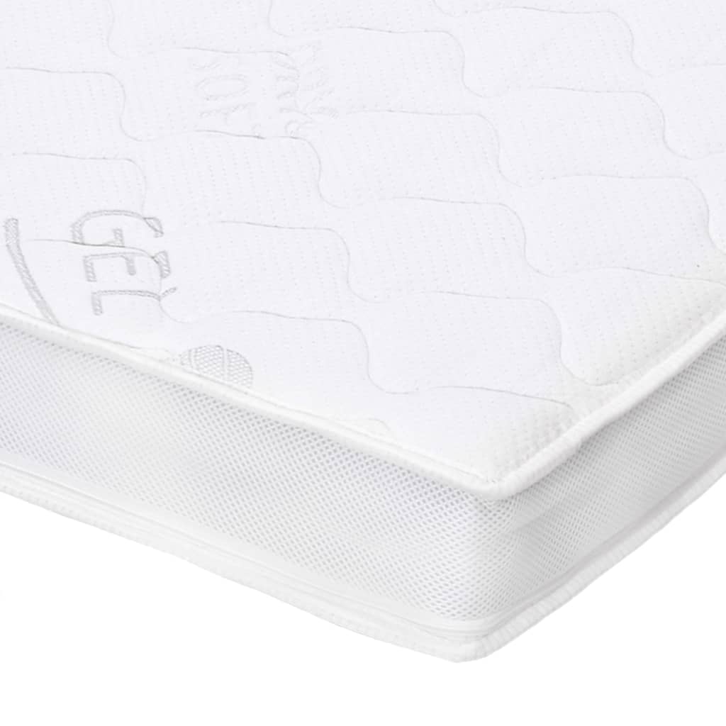 Mattress topper 140x200 cm gel foam 7 cm