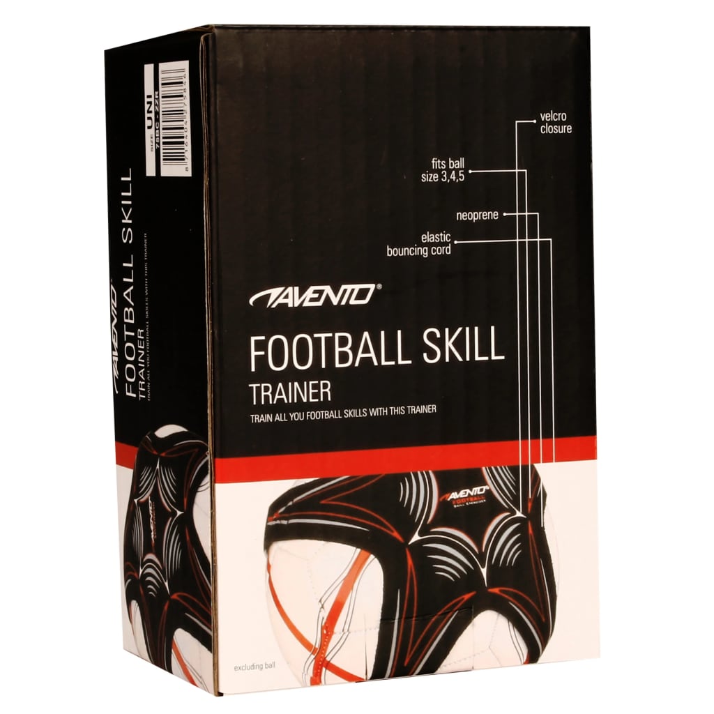 Avento Black and Red Football Training Set 