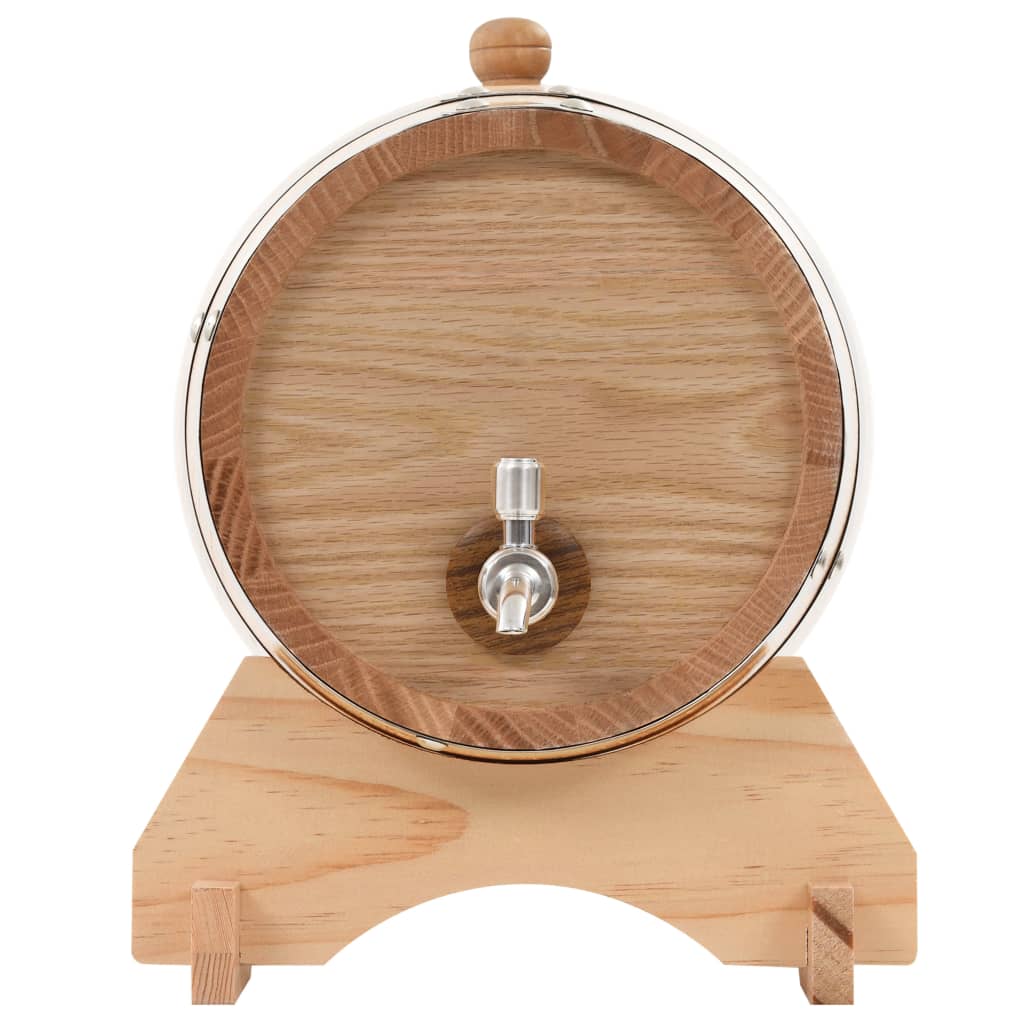 Barril de vino con grifo madera roble o pino macizo 6 L