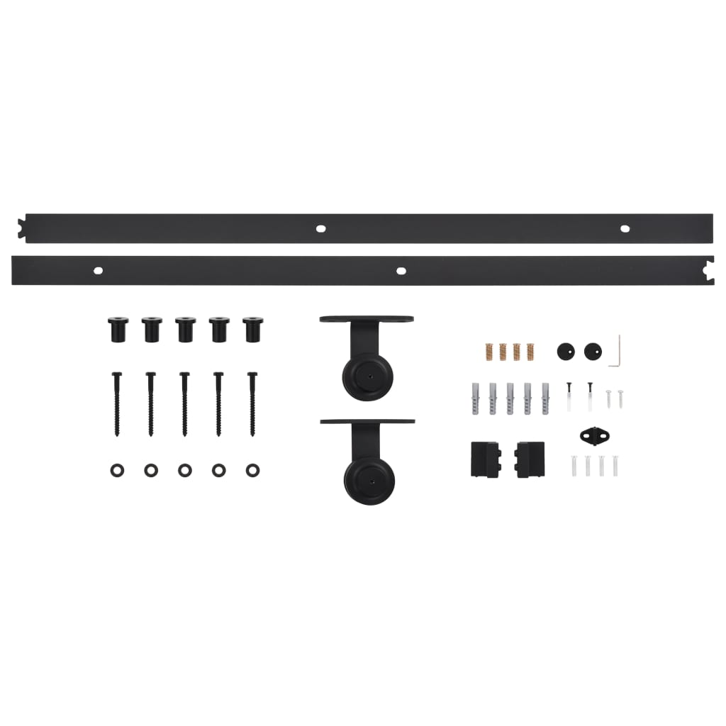 SKIEN steel sliding door hardware kit, various sizes 