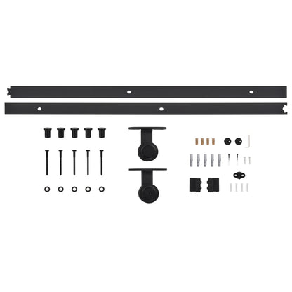 SKIEN steel sliding door hardware kit, various sizes 