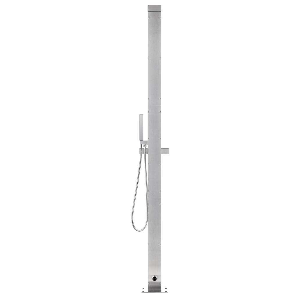 Stainless steel garden shower 220 cm 