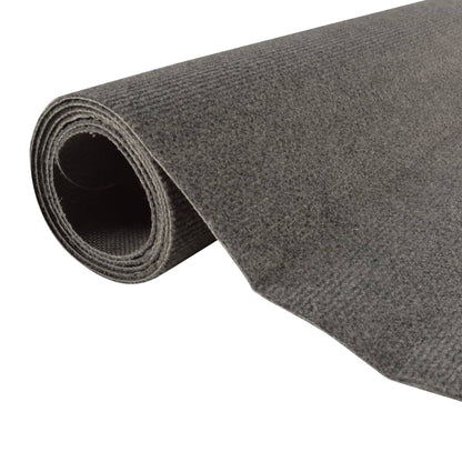 Anthracite grey hallway rug 60x180 cm