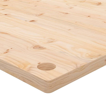 Solid pine wood desk top 110x60x2.5 cm