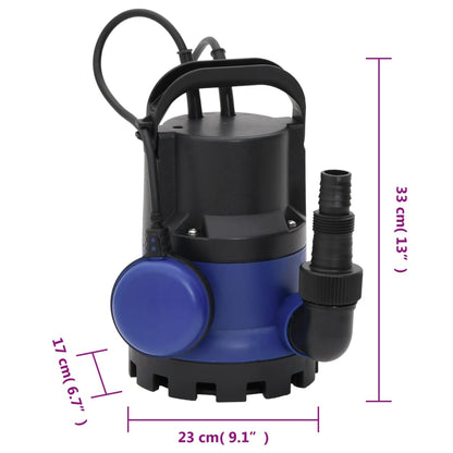 400W electric submersible dirty water pump 