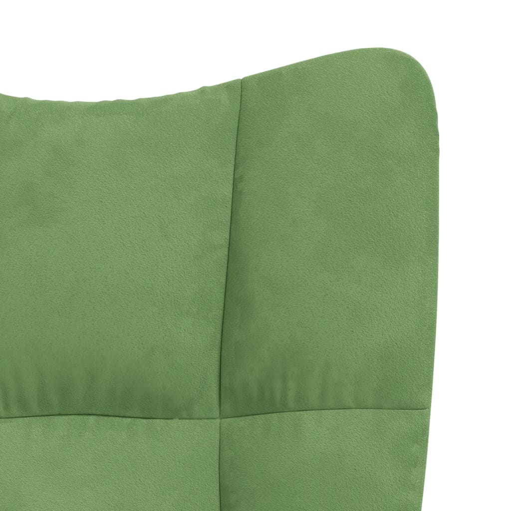 Sillón de relax de terciopelo