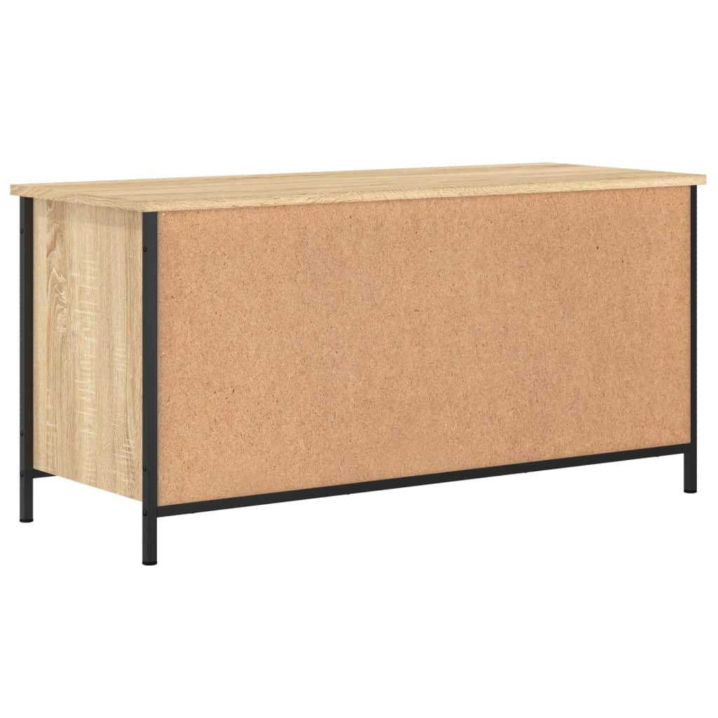 TV cabinet Sonoma oak plywood 100x40x50 cm