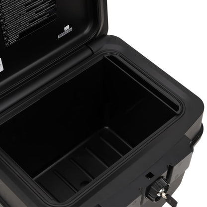 Caja fuerte negra impermeable ignífuga