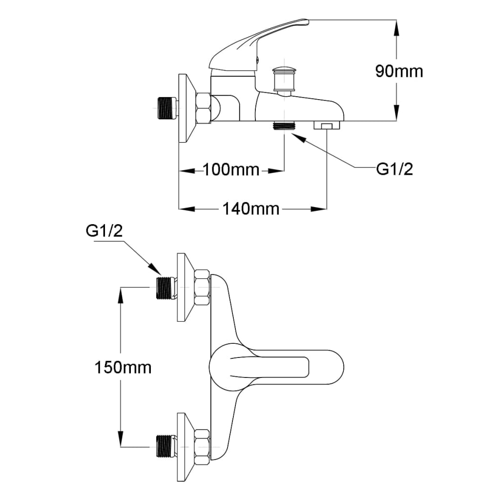 Mixer taps 2 units 