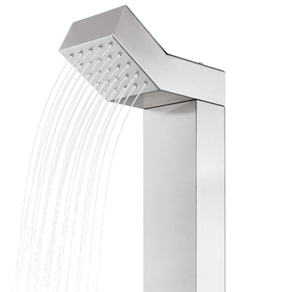 Stainless steel garden shower 220 cm 