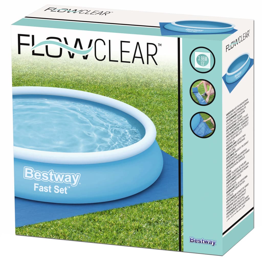 Bestway Lona para suelo de piscina Flowclear 396x396 cm