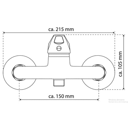 EISL SPEED single-lever shower mixer white 