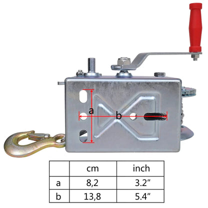 Cabrestante manual 360/540/1130/1360 kg