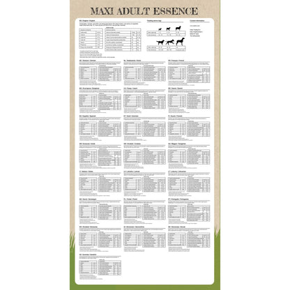 Maxi Adult Essence Beef&amp;Chicken dry dog ​​food 2 units 30 kg