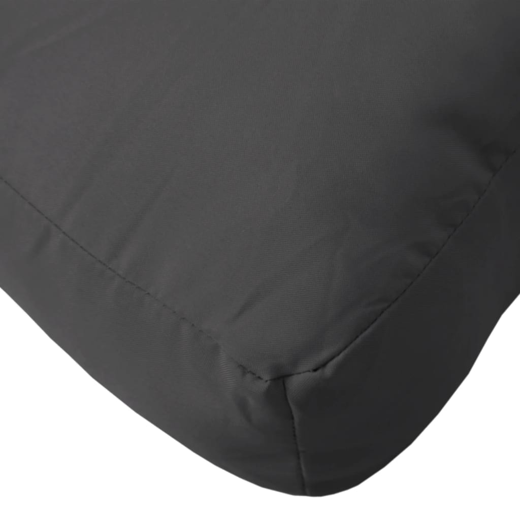 Pallet cushions 3 units Oxford fabric black