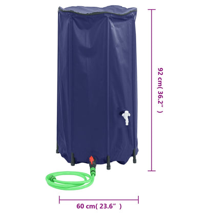 Collapsible water tank, 250 L 