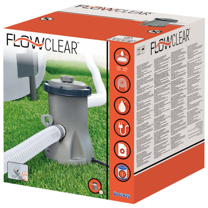 Bestway Depuradora de piscina Flowclear 330 gal