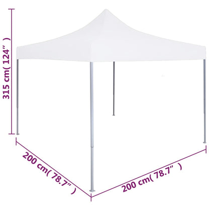 Professional folding tent 2x2 m 