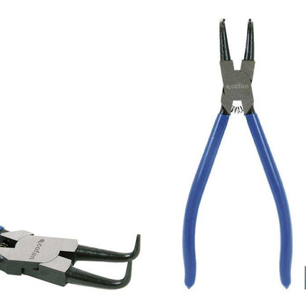 Alicates para arandelas con circlip interior curvo Cofan · Foto del fabricante