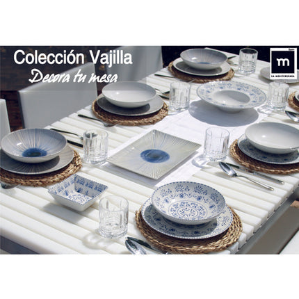 6 PRATOS DE MASSA PARA RISOTO 28CM BLUR BARI