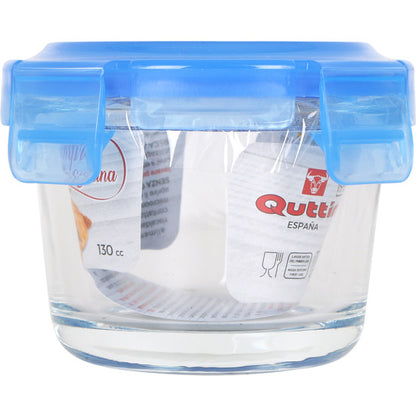 ROUND LUNCH BOX WITH BLUE LID 9X66CM QUTTIN