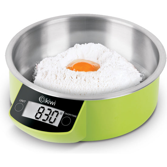 DIGITAL KITCHEN SCALE 5KG STAINLESS STEEL BOWL