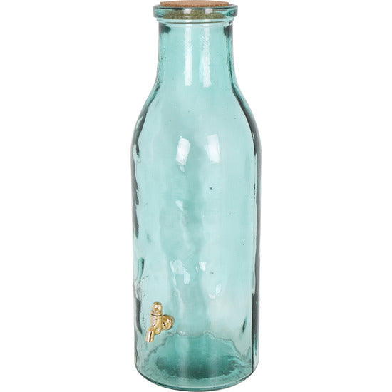 5L GLASS BOTTLE WITH TAP OLIVAR