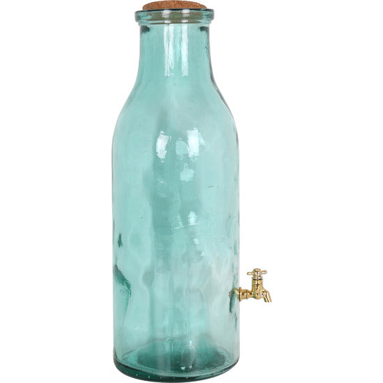 5L GLASS BOTTLE WITH TAP OLIVAR