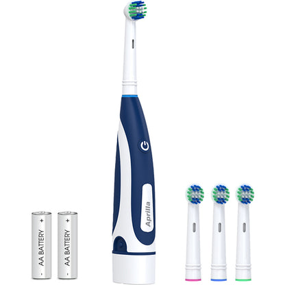 ELECTRIC TOOTHBRUSH +3 REFILLS - ASSORTED COLORS