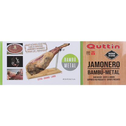 QUTTIN METAL BAMBOO HAM HOLDER