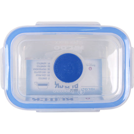 HERMÉTICO 14X10CM COM TAMPA DE VÁLVULA SUPERBLOCK RETANGULAR