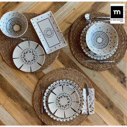 6 RECTANGULAR FOUNTAINS 30X8CM BARROC ELITE GLOSS