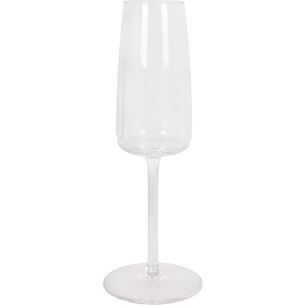 SET OF 6 CHAMPAGNE GLASSES 23CL LEYDA