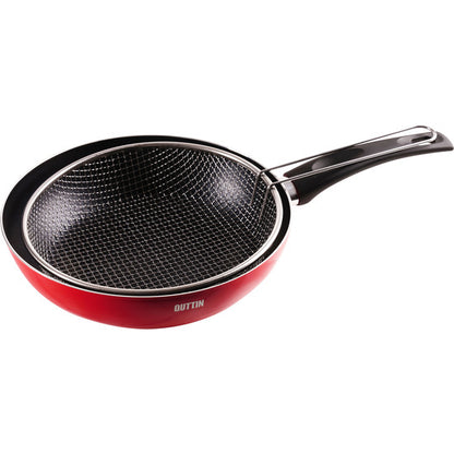 QUTTIN 26CM FRYING PAN WITH LOWER BASKET