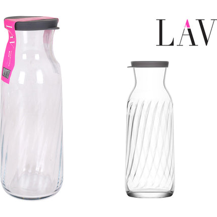 24 BOTELLAS DECANTADOR 1.2L C/TAPA FONTE