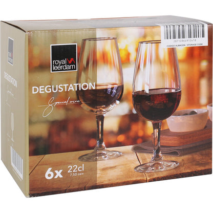 SET 6 COPAS CATAVINOS 22CL DEGUSTATION