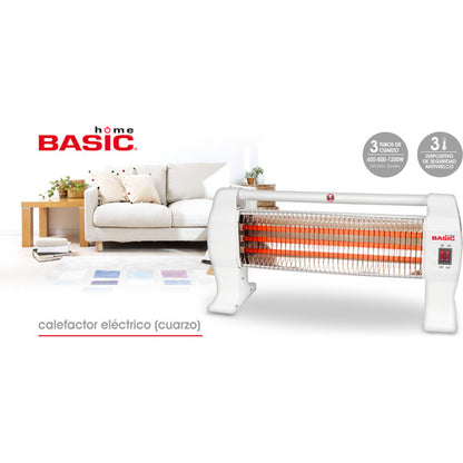 BASIC HOME 600W1200W ELECTRIC HEATER