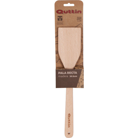 QUTTIN 30.5CM WOODEN STRAIGHT SHOVEL