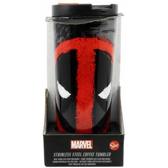 DEADPOOL MARVEL STAINLESS STEEL THERMOS GLASS 425ML