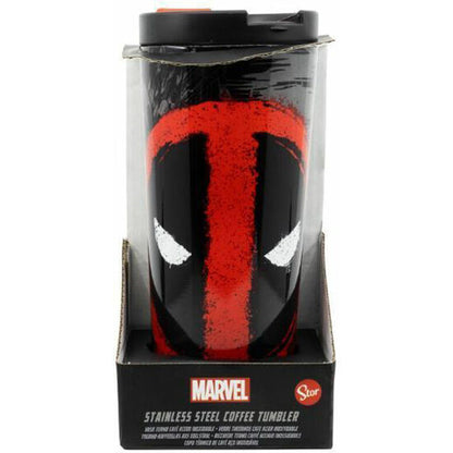 DEADPOOL MARVEL STAINLESS STEEL THERMOS GLASS 425ML