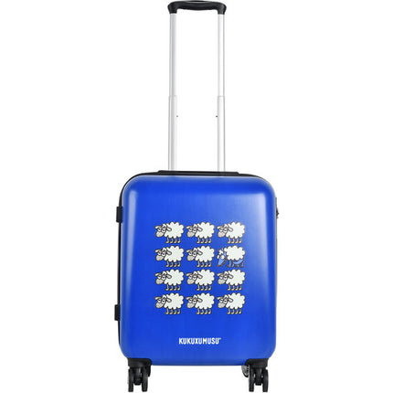 MALETA CON RUEDAS AZUL MARINO MODELO SHEEPS KUKUXUMUSU