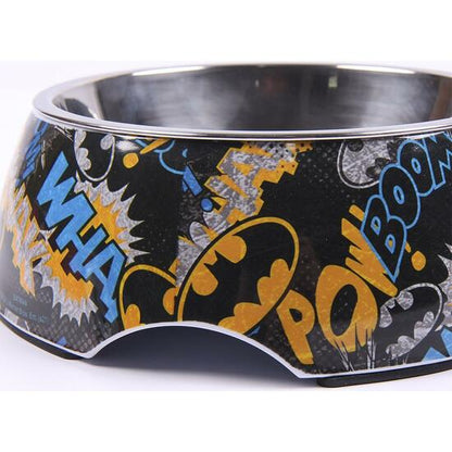 MULTICOLOR BATMAN DOG FEEDER