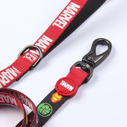 PREMIUM DOG LEASH S MARVEL RED