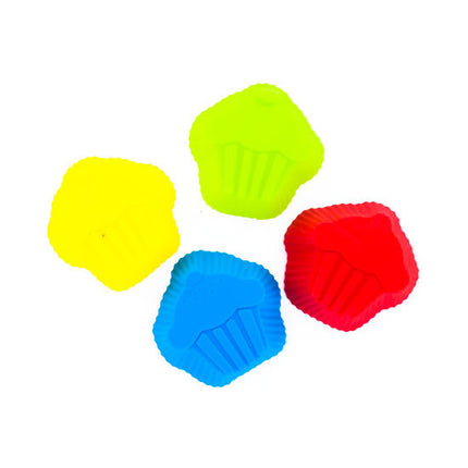 MOLD 8 SILICONE CUPCAKES 4AS